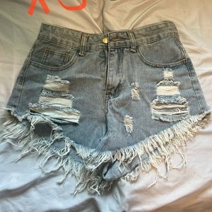 shein jean shorts